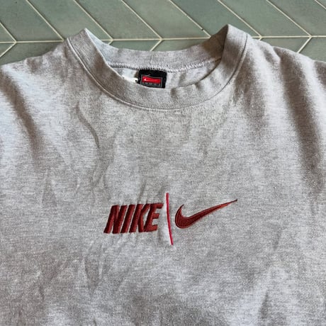 00s NIKE 刺繍スウェット