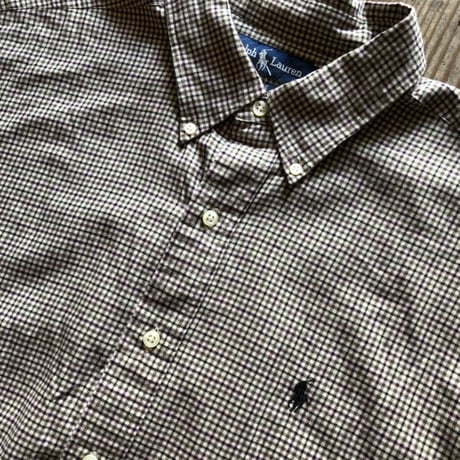Ralph Lauren長袖チェックシャツ BLAKE