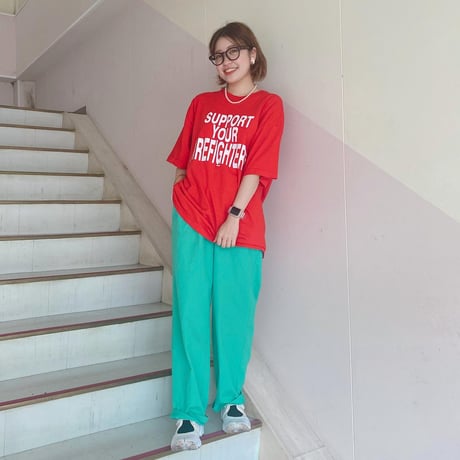 USA製消防士Tシャツ