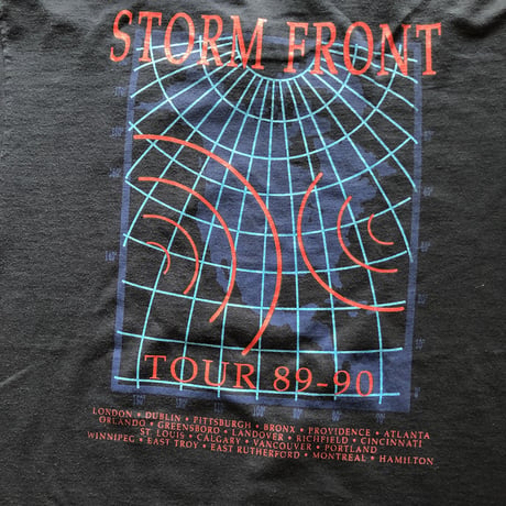 1989-90 BILLY JOEL ツアーTシャツ