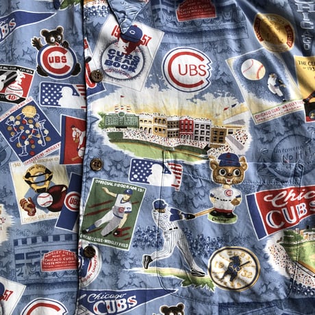 Reyn SPOONER⚾️ 総柄シャツ