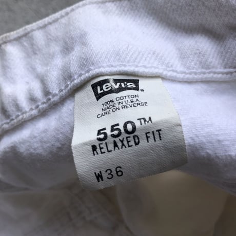 USA製 Levi's 550 RELAXED FIT デニムショーツW36