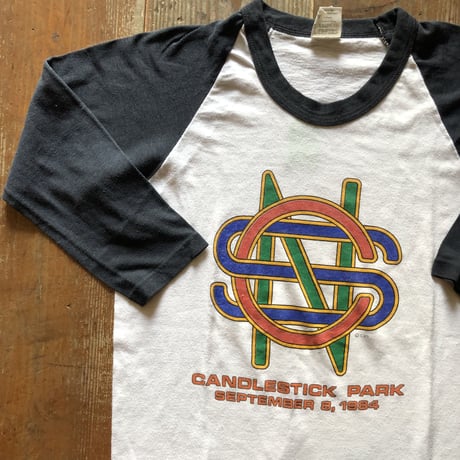 Crosby Still & Nash ラグランバンドTシャツ