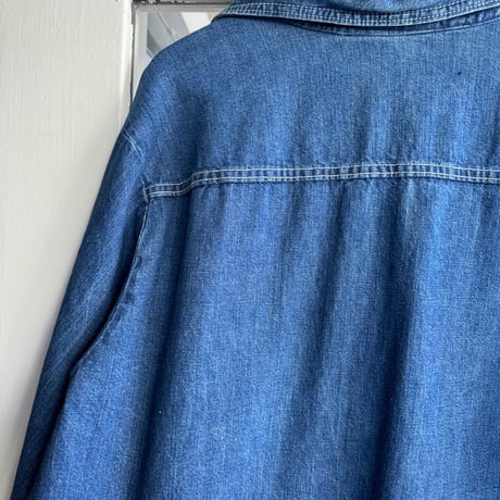 70's Levi's デニムプルオーバーシャツ XL