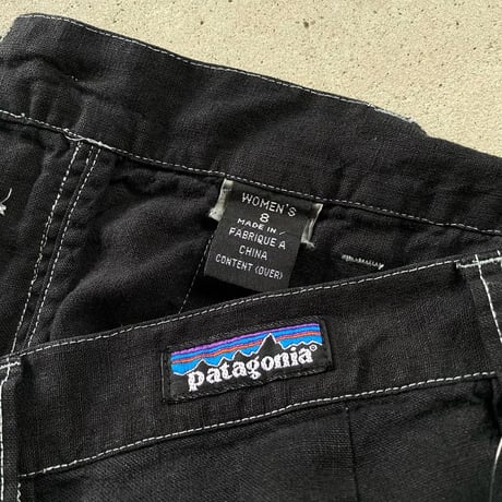 Patagonia後染め麻ショーツ