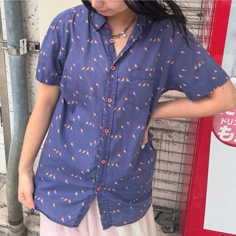 MARC BY MARC JACOBS 鳥総柄シャツ