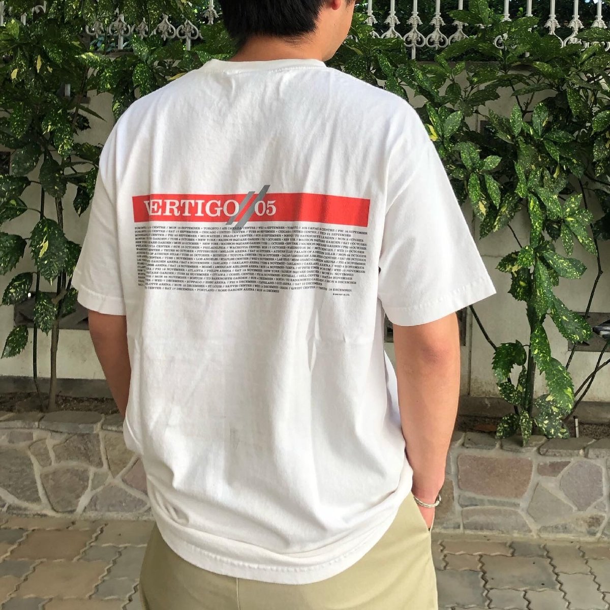 USA製 U2 TOUR Tシャツ 2005 | CUSTOM FEVER