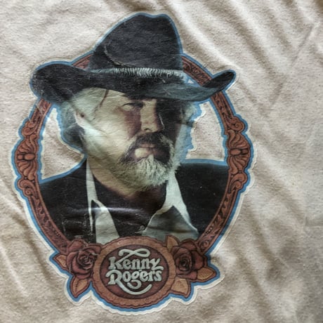 80's Kenny Rogers リンガーネックTシャツ
