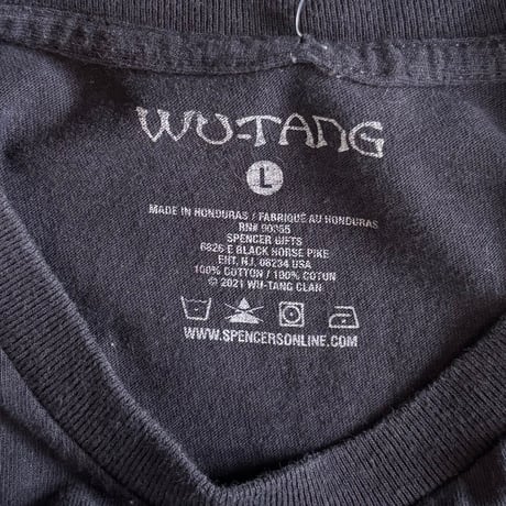 WU-TANG CLAN プリントTシャツ