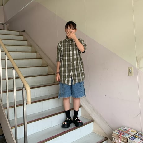 Carhartt 半袖チェックシャツ