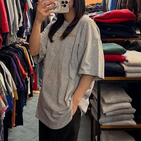 90s NIKE デザインロゴTシャツ