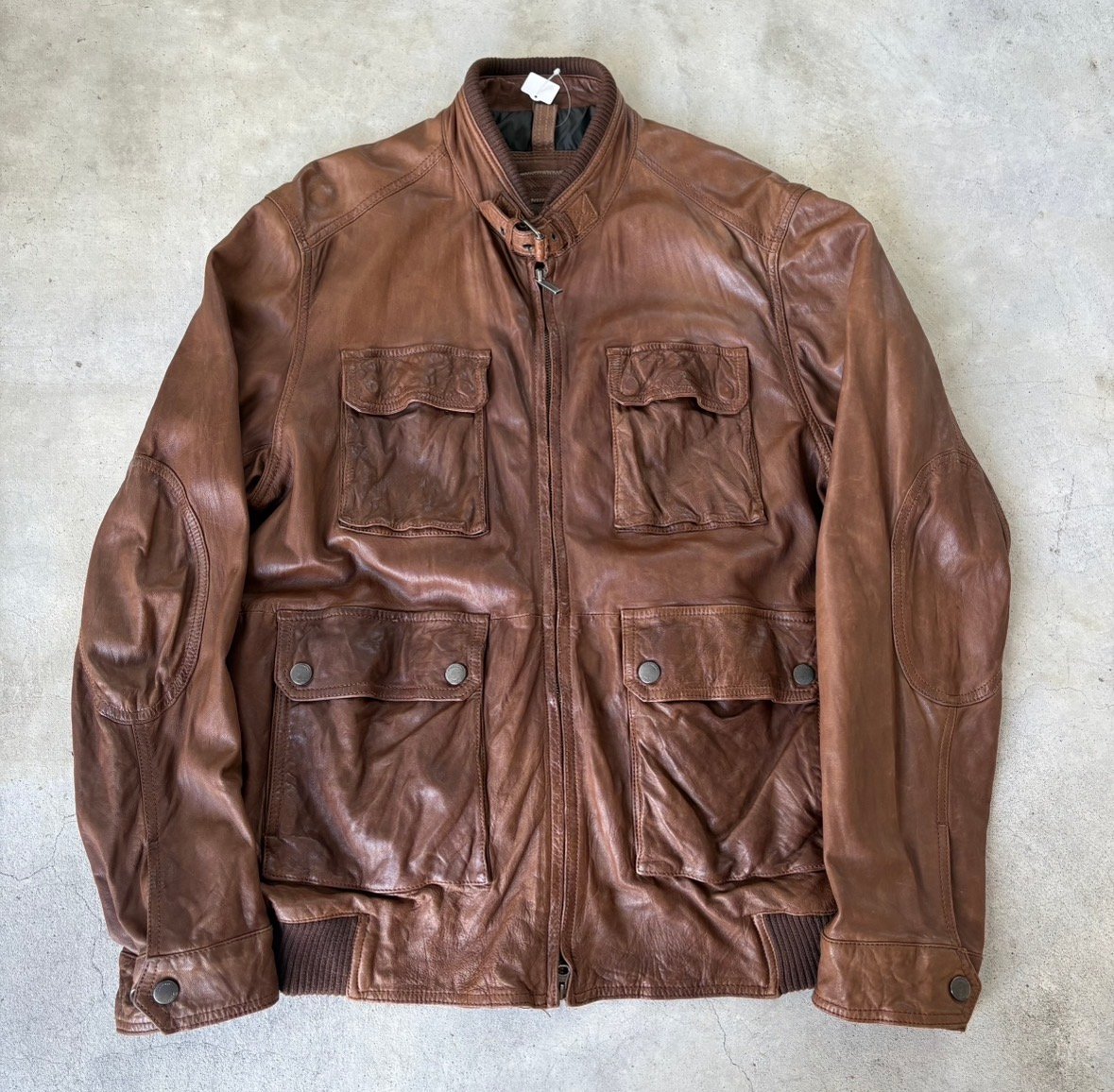 Massimo Dutti レザージャケット | CUSTOM FEVER