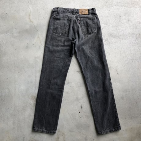 USA製 Levi's509 W34×L32 先染めブラック