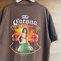 コロナビール 両面プリントTシャツ