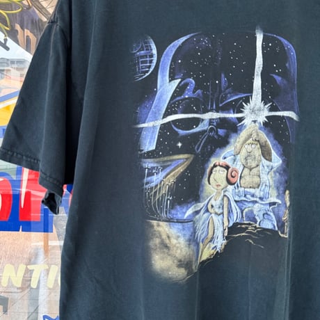 〜00's Family Guy × Star Wars パロディTシャツ XL
