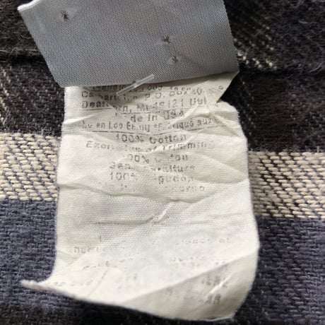 USA製 Carhartt長袖チェックシャツ