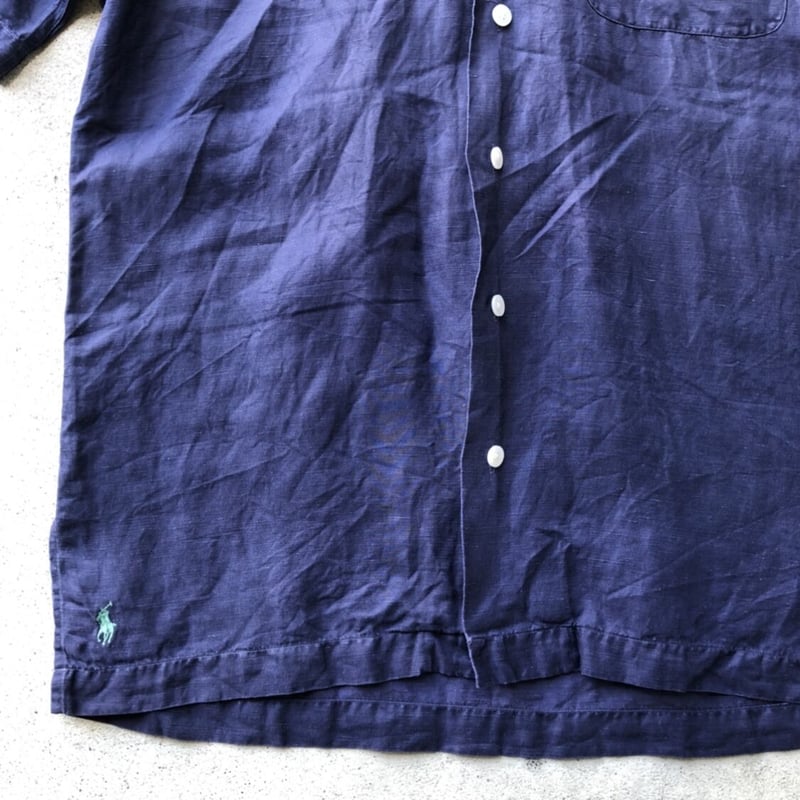 Ralph Lauren 半袖無地シャツ 〝CALDWELL〟 | CUSTOM FEVER