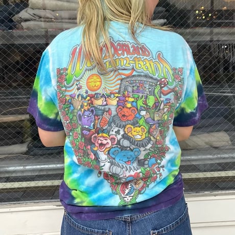 Grateful Dead × Wonderland Jamz-Band タイダイTシャツ