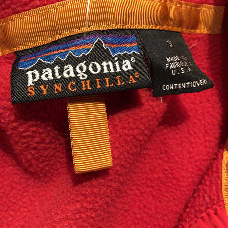 USA製PATAGONIA フルジップフリースジャケット