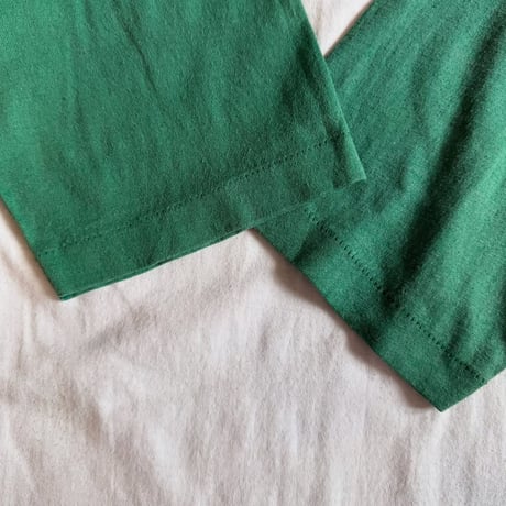 シングルステッチ ラグラン七部袖Tシャツ