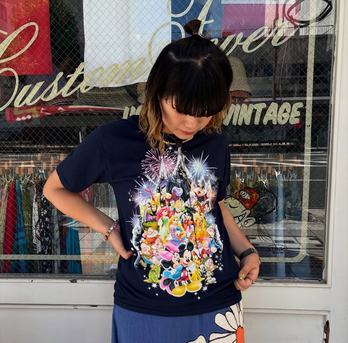 ディズニーキャラクター集合Tシャツ | CUSTOM FEVER