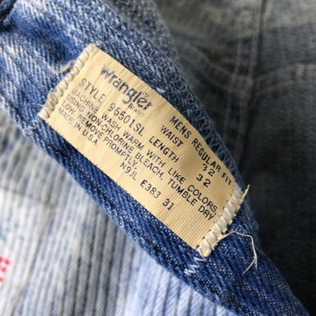 〜90's USA製 未使用WRANGLER 〝HURNCANE WASH〟W32×L32