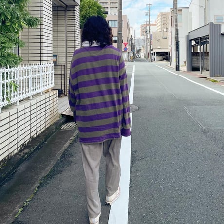 POLO by Ralph lauren ボーダーラガーシャツ