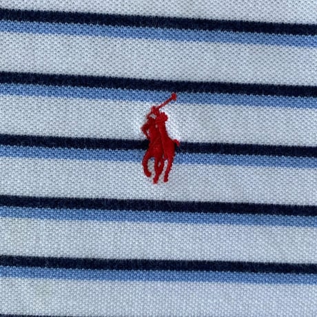90s POLO Ralph Lauren ボーダーポロシャツ