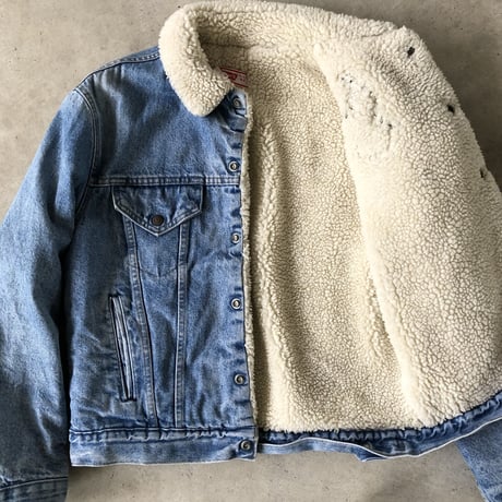 80's Levi's デニムボアジャケット