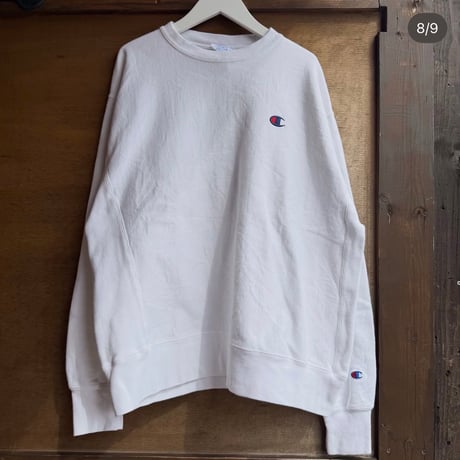 champion reverse weave ワンポイントスウェット