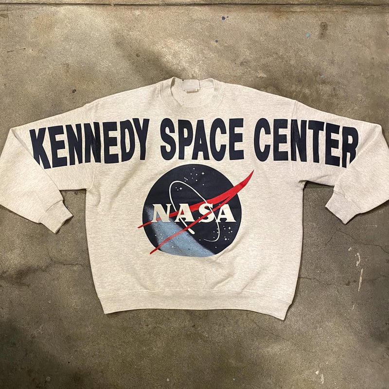USA製　old　Sutton's　デザインスウェット　フェード　NASA USA製LeeボディNASAスウェット | CUSTOM FEVER