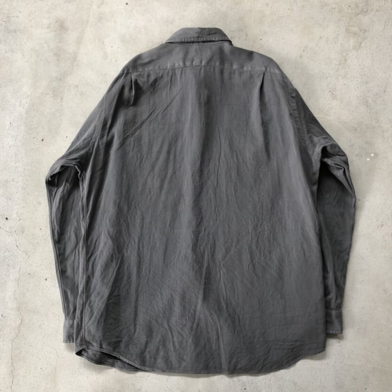 Ralph Lauren 無地シャツ 〝MARLOWE〟L グレー | CUSTOM FEVER
