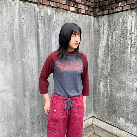 ラグラン両面プリントTシャツ