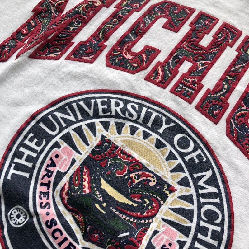 90's USA製 MICHIGAN カレッジTシャツ | CUSTOM FEVER