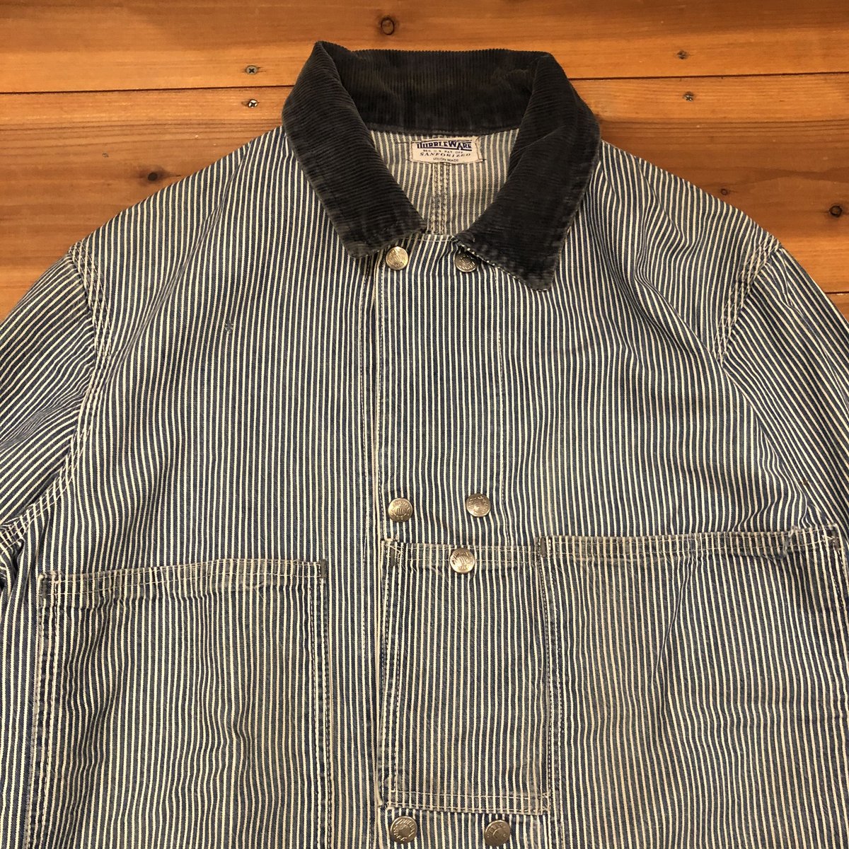 ジャケット・アウター DUBBLE WARE 60's vintage denim coverall 商品紹介 » 50's “DUBBLE WARE” DENIM COVERALL - Suntrap