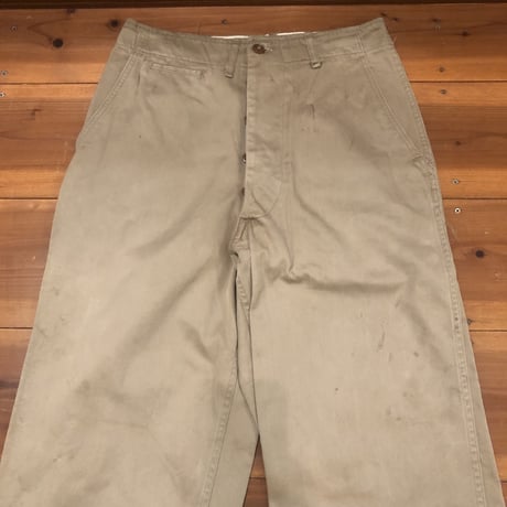 ① Vintage U.S.ARMY M-45 Chino Trousers