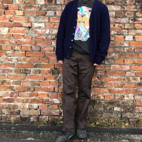 Searsアクリルカーディガン ネイビー