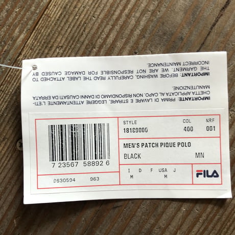 未使用 FILA ポロシャツ