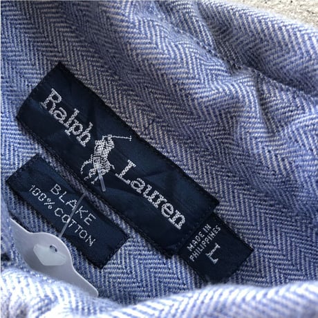 Ralph Lauren チェックシャツ〝BLAKE〟L