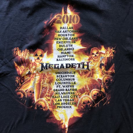 MEGADEATH バンドTシャツ