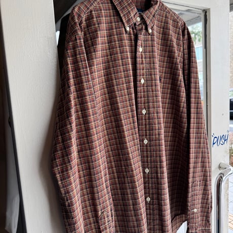 Ralph Lauren チェックシャツ 〝CLASSIC FIT〟 L
