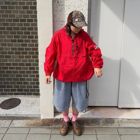 90s Marlboro ナイロンアノラックパーカー