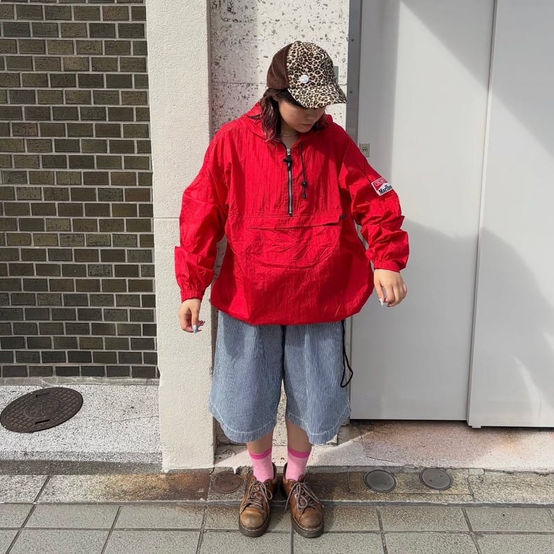 マルボロ　アノラックパーカー　ヴィンテージ　90's パッカブル マルボロ アノラックパーカー ヴィンテージ 90's パッカブル