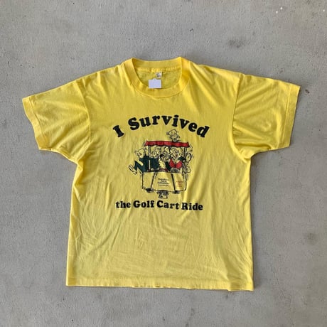 80s USA製ゴルフカートTシャツ