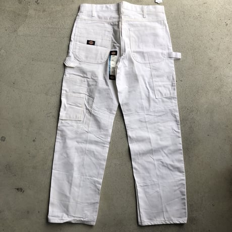 未使用ディッキーズペインターパンツ ホワイトW34×L30