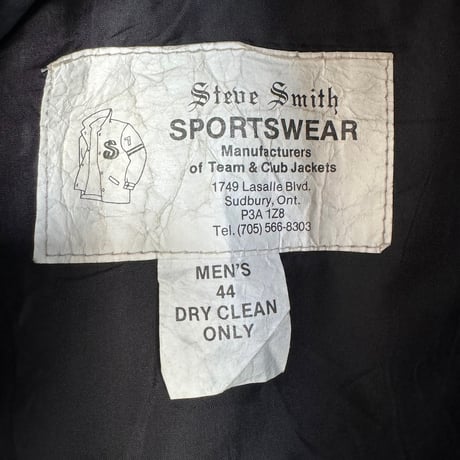 90's Steve Smith レザースタジャン