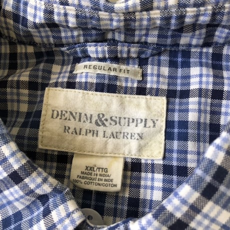 Ralph Lauren チェックシャツ XXL