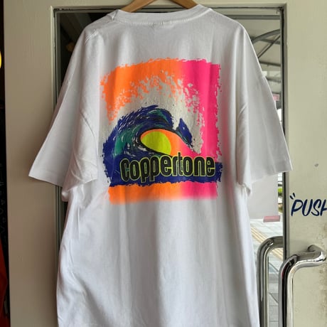 90's〜 CoppertoneプリントTシャツ  XL