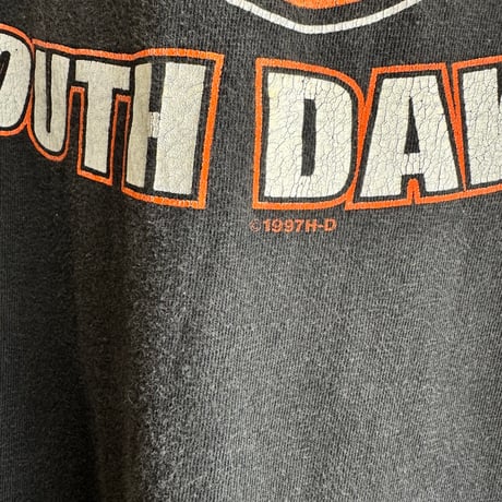 90's USA製 HARLEY DAVIDSON プリントTシャツ L