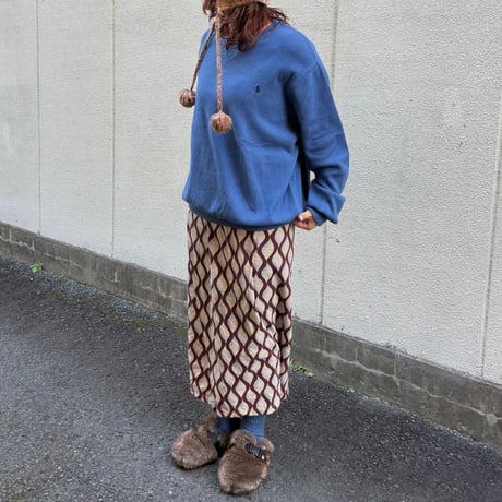 POLO コットンニット